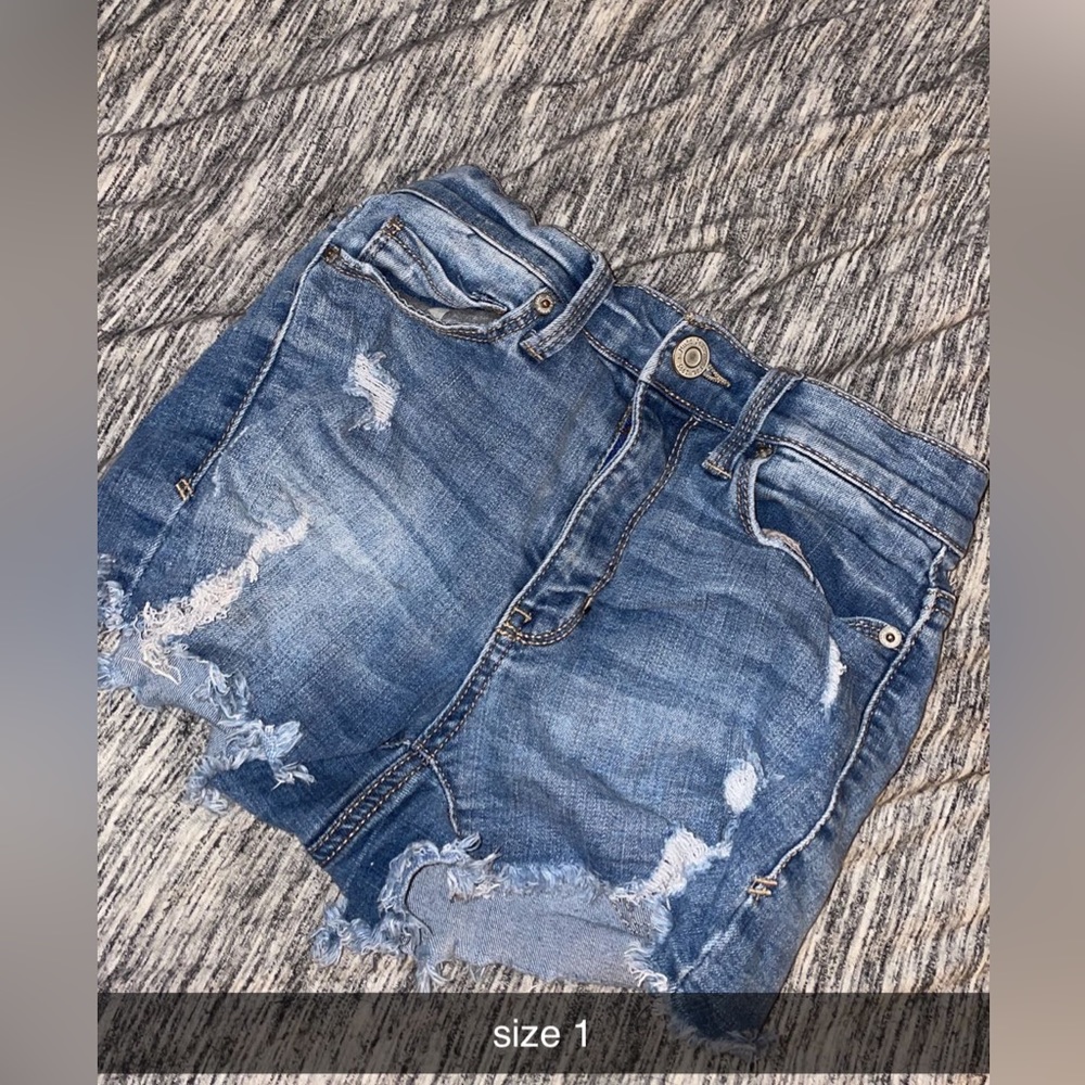 worn a couple times, the pockets are american flag
